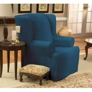    Surefit Performance Twill Wing Chair Slipcover