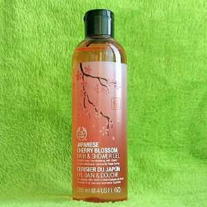    Body Shop Japanese Cherry Blossom Bath & Shower Gel 8.4 Oz. Beauty
