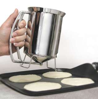 New Pancake Batter Dispenser stainless steel maker 017874146727  