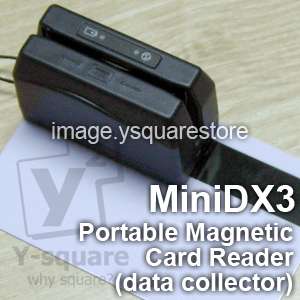 Mini DX3 USB Portable 1 3 Track PVC Card Data collector  
