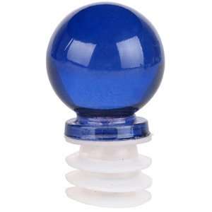 Cobalt Blue Glass Bottle Stopper Wine Bottle Stopper 