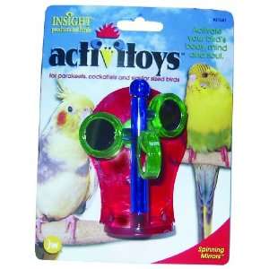  JW Pet Company Activitoys Spinning Mirrors Bird Toy Pet 