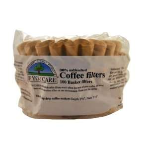 If You Care Unbleached Coffee Filters, 8 Basket, 100 count 