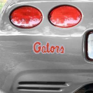  NCAA Florida Gators University Wordmark Car Decal 