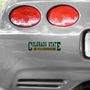  NCAA Colorado State Rams Alumni Car Decal Sports 