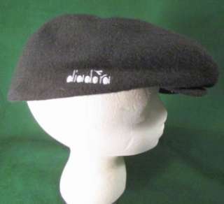 Diadora Driving Hat, Newsboy Cap w/ Italian Colors sz M  