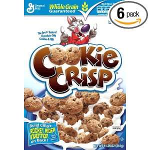 Cookie Crisp Cereal, 11.25 Ounce Box (Pack of 6)  Grocery 