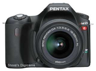 Pentax *ist DL 6.1 MP Digital SLR Camera w/ 18 55mm & 50 200mm Lens 