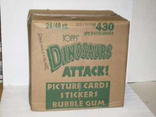 Dinosaurs Attack Trading Cards Case (24 boxes) 1988 #2  