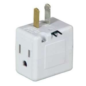  Cooper Wiring Devices Three Outlet Cube Adapter With 