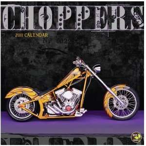  Choppers 2011 Wall Calendar By Time Factory [Size 12x12 