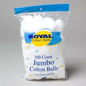 Cotton Balls Jumbo 100 Count Case Pack 48   357211