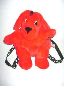 16 Plush CLIFFORD Big Red Dog Toddler Backpack  