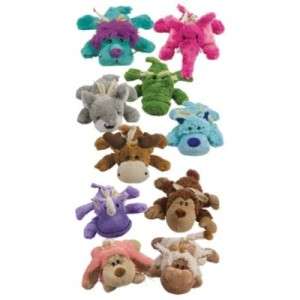  Cozie Medium Dog Puppy Plush Squeaky Chew Tug Toy Assorted Characters