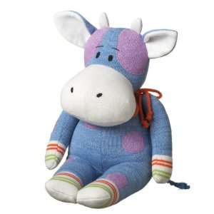   and Friends Blue Plush Clover Cow Stuffed Animal 12