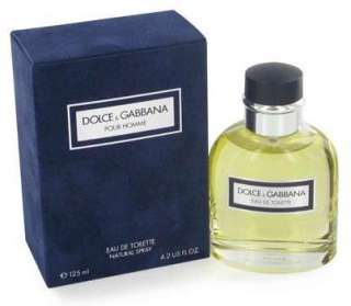DOLCE & GABBANA Pour Homme * Cologne for Men * 4.2 oz * D&G * NEW IN 
