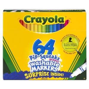  Crayola 64 Ct Washable Markers Toys & Games