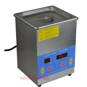  1/2 Gallon Digital Heated UltraSonic Cleaner Stainless 