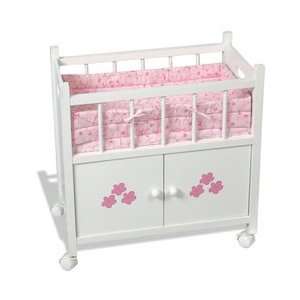  Dreamtime Baby Doll Crib with Cabinets Toys & Games