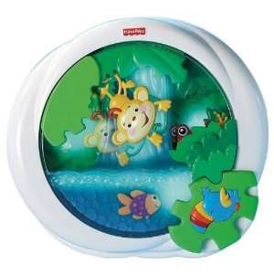  Fisher Price Rainforest Musical Crib Toy Soother 