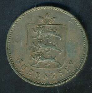 GREAT BRITAIN GUERNSEY 4 DOUBLES 1830 AS SHOWN  
