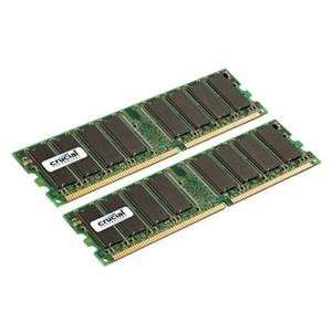 Crucial Technology, 1GB Kit 400MHz DDR (Catalog Category Memory (RAM 