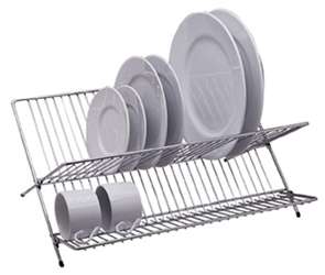 Add this stylish dish drying rack to any kitchen counter top for that 