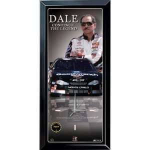 Dale Earnhardt Continue The Legend Large Wall Clock