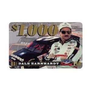 com Collectible Phone Card Assets Racing 1995 $1000. Dale Earnhardt 