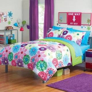  Deco Dot Modern Childrens and Teen Bedding Set 4 pc Twin 