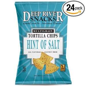 Deep River Snacks Hint of Salt Multigrain Tortilla Chips, 1.5 Ounce 