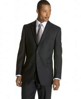 Calvin Klein Suit Separates, Grey Shadow Stripes