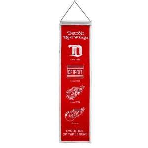  Detroit Red Wings Heritage Banner