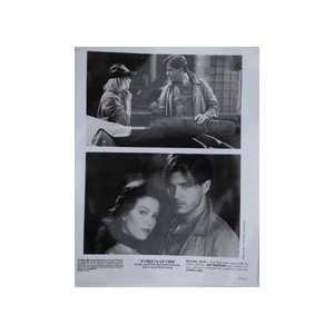  Michael Pare, Amy Madigan, & Diane Lane 1984 Streets Of 