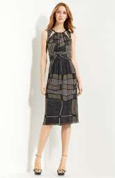 Burberry London Print Silk Dress Was $895.00 Now $534.00 