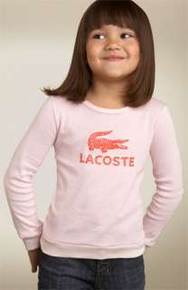 Lacoste Logo Tee (Little Girls & Big Girls)  