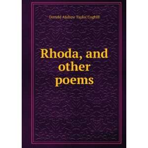   , and other poems Donald Andrew Taylor Coghill  Books