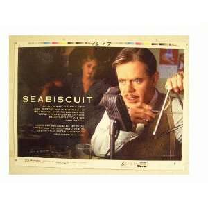   Trade Ad Proof Sea Biscuit William H. Macy H 