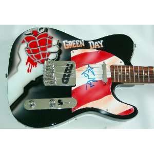  Billie Joe Armstrong Autographed Signed Green Day Guitar 
