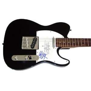  Black Eyed Peas Autographed Signed Guitar & Proof 