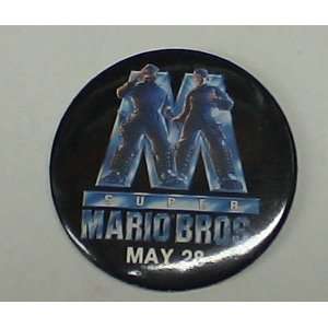   BROS. MOVIE BUTTON JOHN LEGUIZAMO BOB HOSKINS 