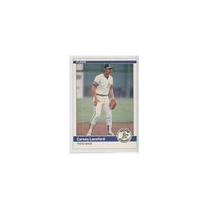  1984 Fleer #452   Carney Lansford Sports Collectibles