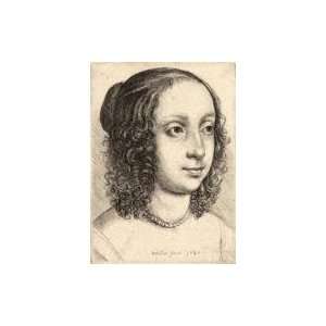   14 x 10cm) Wenceslaus Hollar   Lady Catherine Howard 2