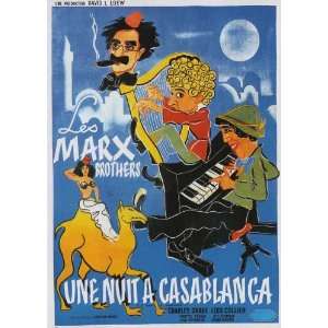   11x17 Groucho Marx Harpo Marx Chico Marx Charles Drake