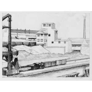 FRAMED oil paintings   Charles Sheeler   24 x 18 inches   Industrial 