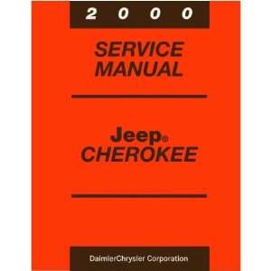  2000 JEEP CHEROKEE Shop Service Repair Manual Book 