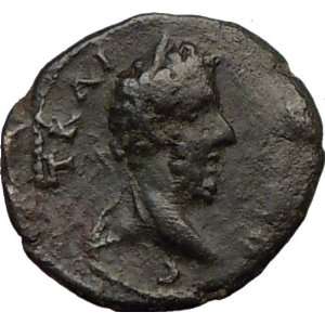  COMMODUS 177AD Authentic Rare Ancient Roman Coin SERPENT 