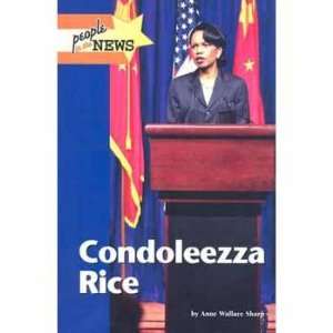  Condoleezza Rice (9781590185216) Anne Wallace Sharp 