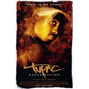  Tupac Resurrection (2003) 27 x 40 Movie Poster Style A 