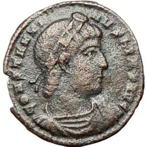 CONSTANTINE I The Great 330AD Ancient Roman Coin Legions Standards 